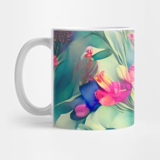 Floral Abstract Pattern Mug